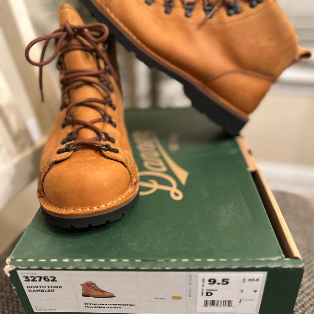 Danner Brown Leather North Fork Rambler Boots